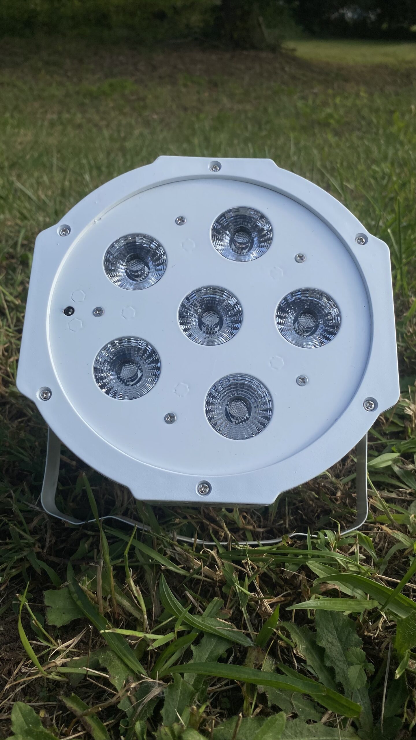 4 White Uplights